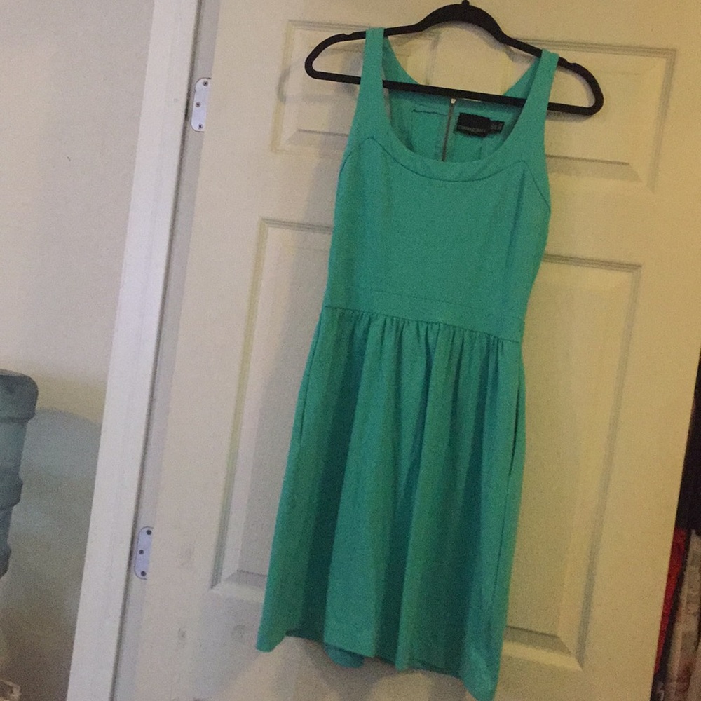 A blue green Cynthia rowley dress
